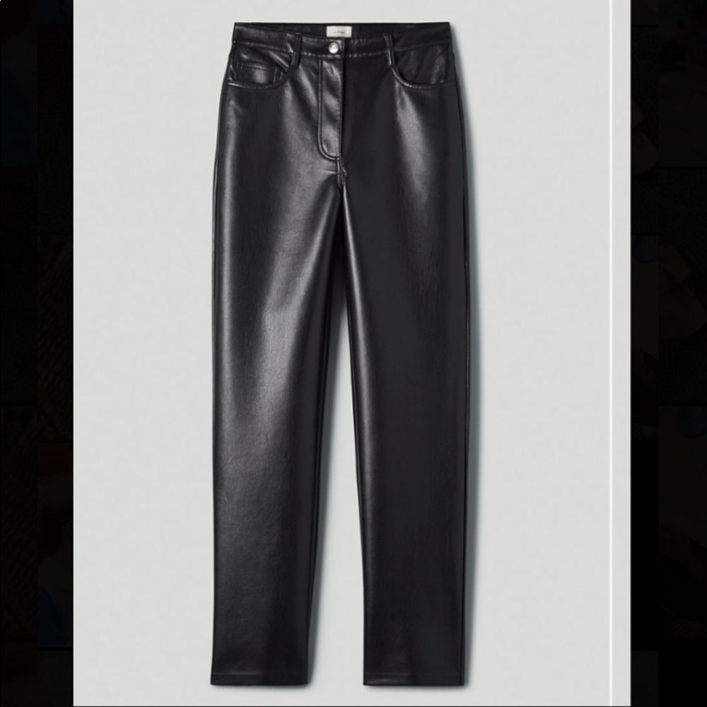 Aritzia Wilfred Melina Pant, Black, Size 6